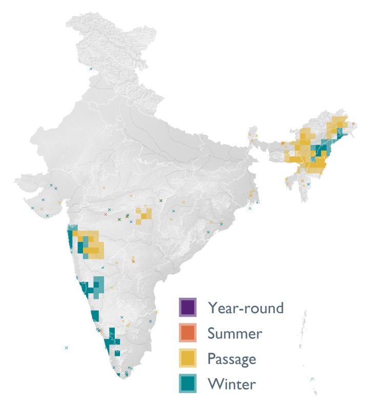 Distribution map (SoIB 2020)