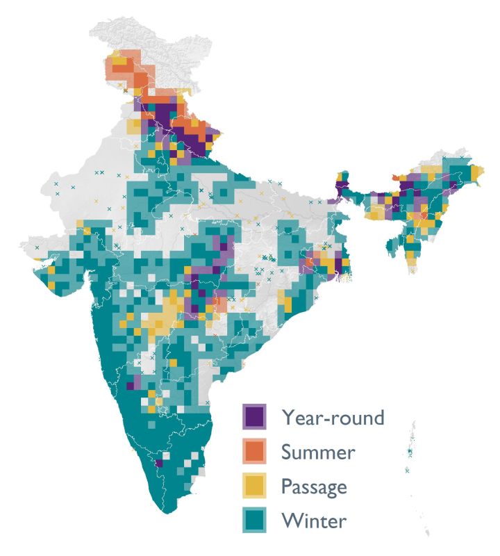 Distribution map (SoIB 2020)