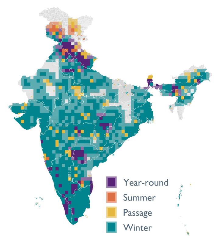 Distribution map (SoIB 2020)