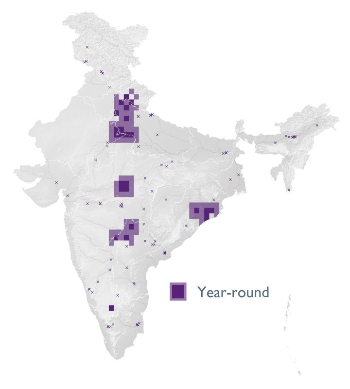 Distribution map (SoIB 2020)