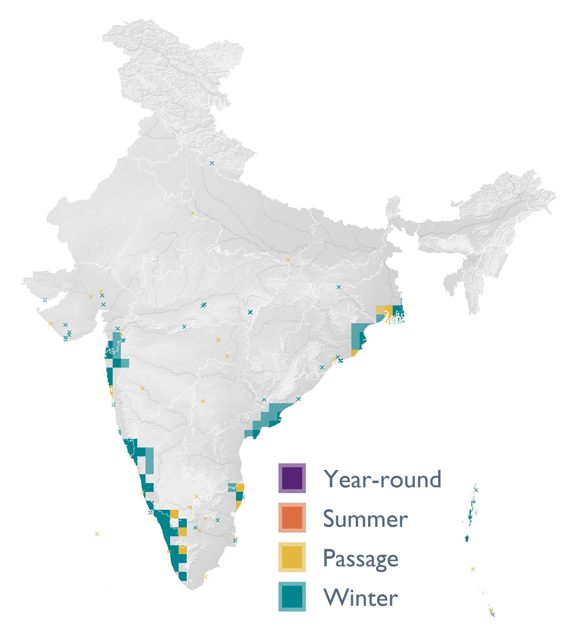 Distribution map (SoIB 2020)