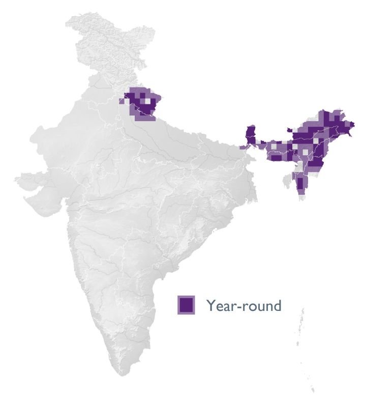 Distribution map (SoIB 2020)