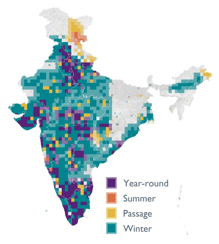 Distribution map (SoIB 2020)