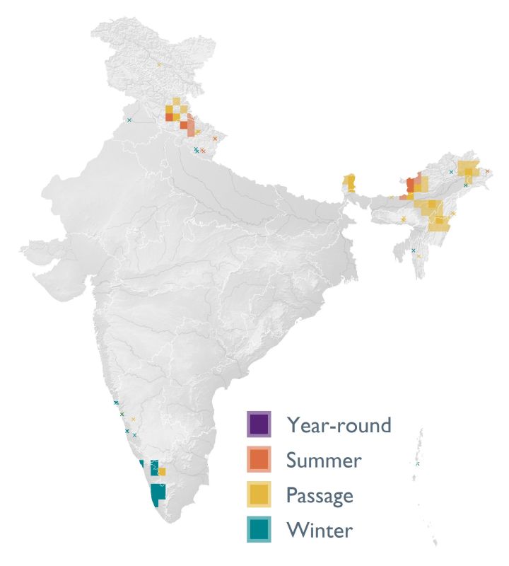 Distribution map (SoIB 2020)