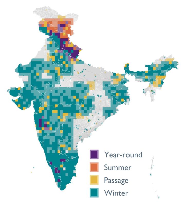 Distribution map (SoIB 2020)