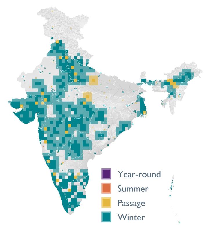 Distribution map (SoIB 2020)