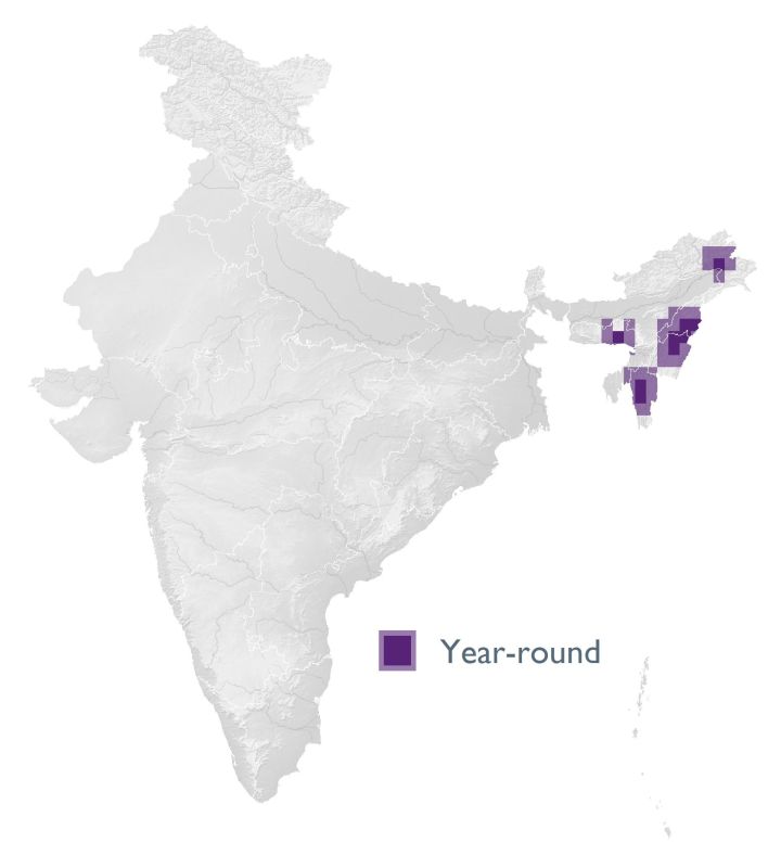 Distribution map (SoIB 2020)