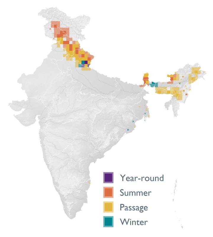 Distribution map (SoIB 2020)