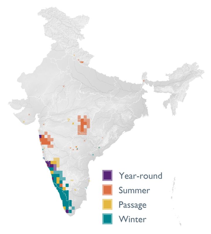 Distribution map (SoIB 2020)