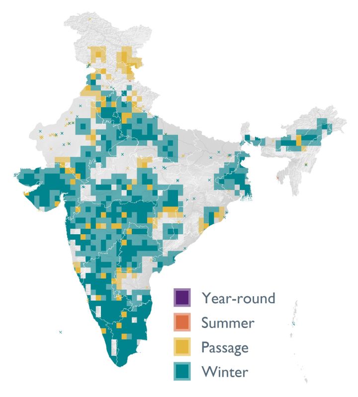 Distribution map (SoIB 2020)