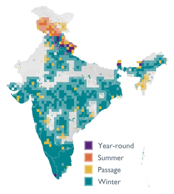 Distribution map (SoIB 2020)