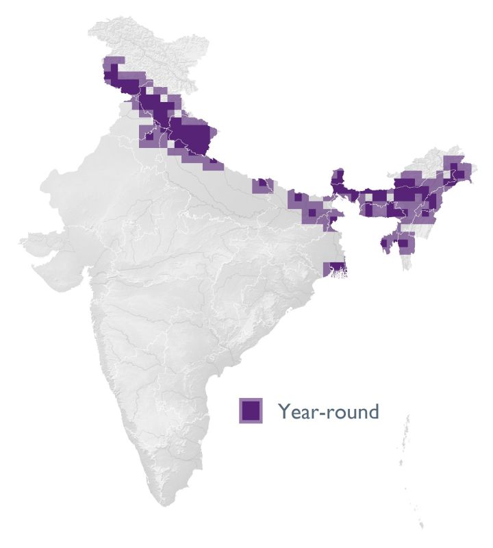 Distribution map (SoIB 2020)