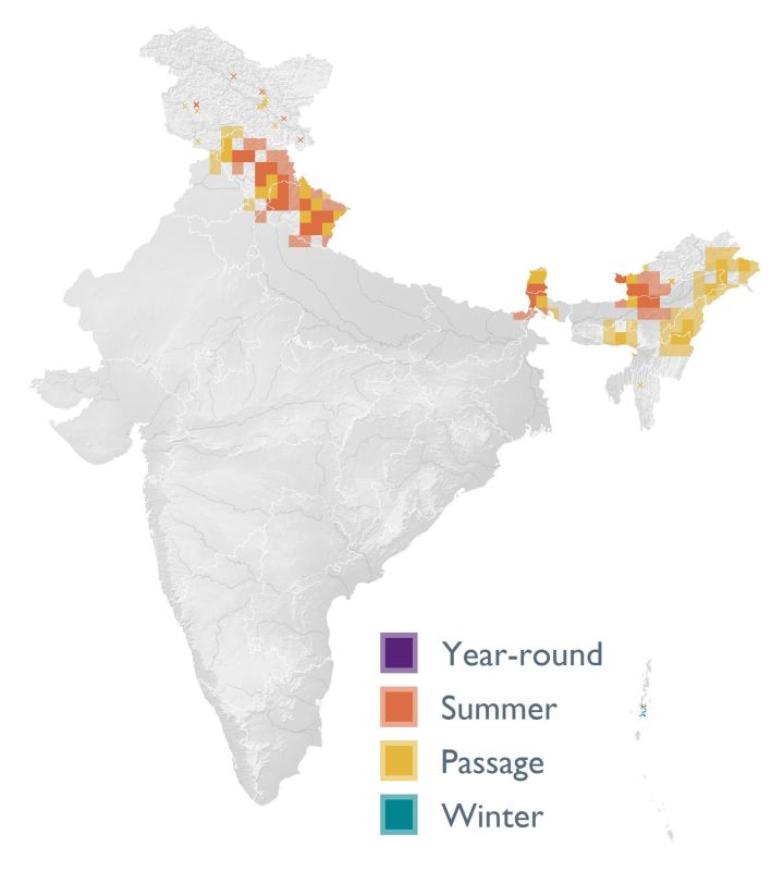 Distribution map (SoIB 2020)