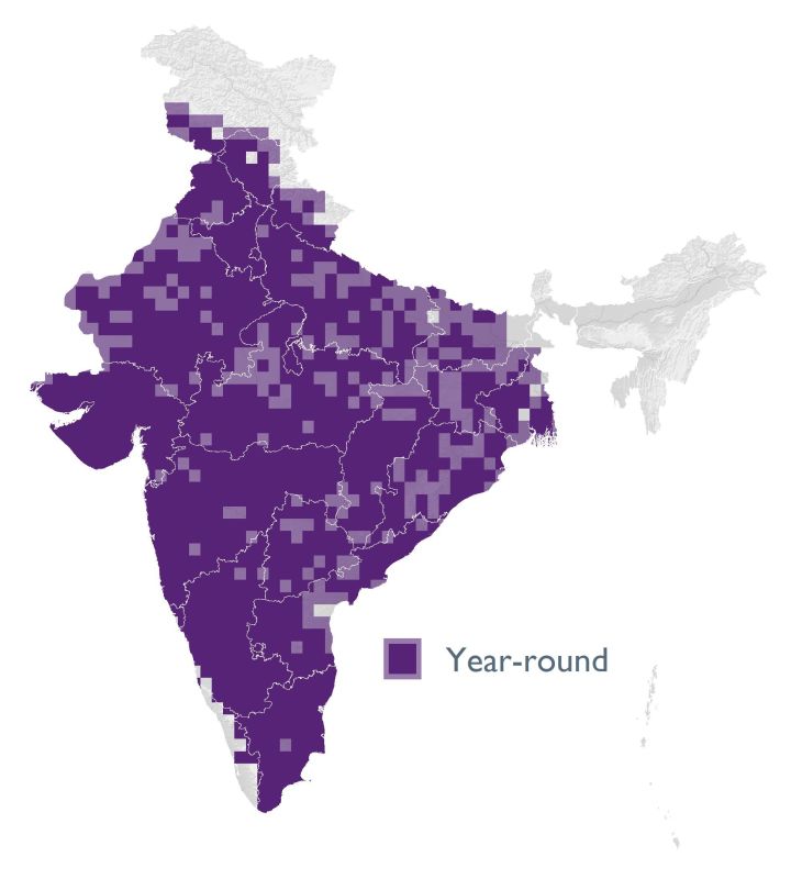 Distribution map (SoIB 2020)