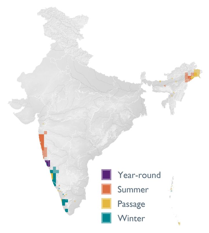 Distribution map (SoIB 2020)