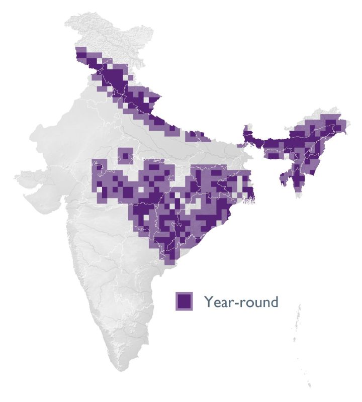 Distribution map (SoIB 2020)