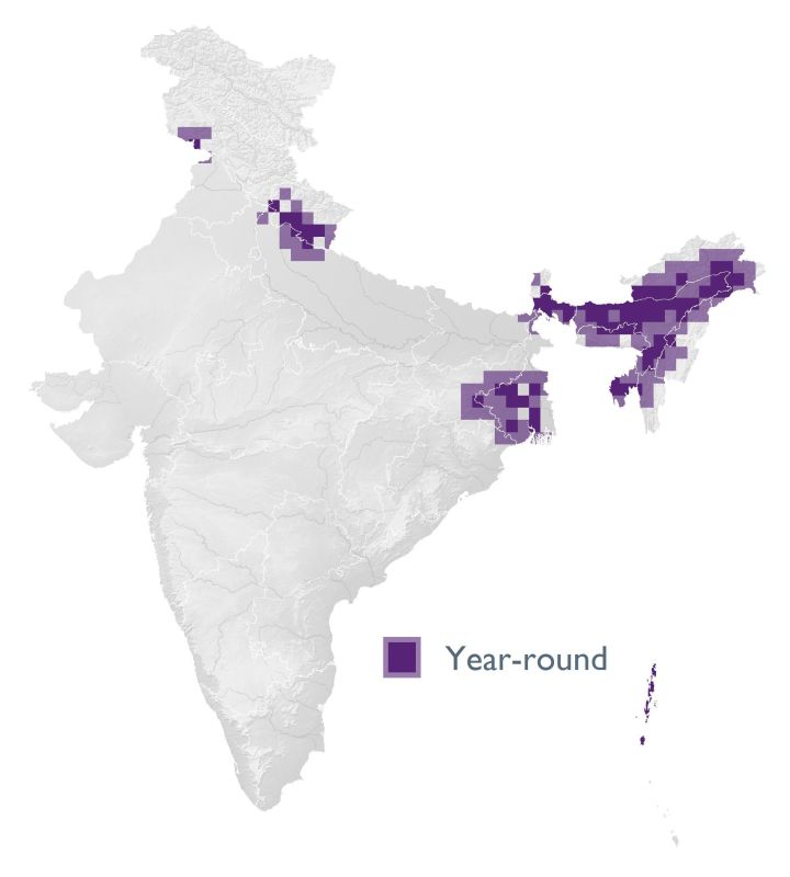 Distribution map (SoIB 2020)