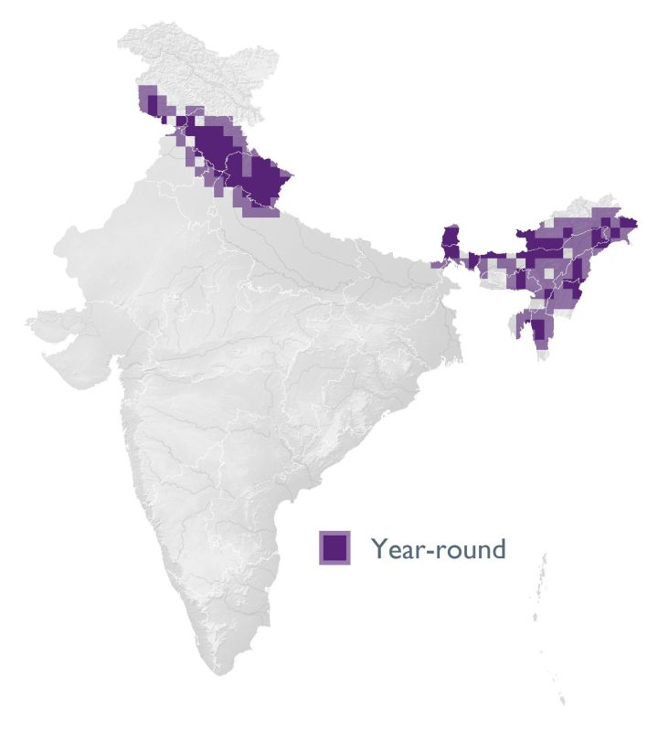 Distribution map (SoIB 2020)