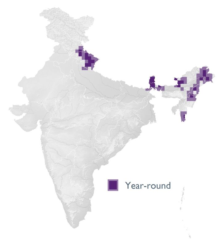 Distribution map (SoIB 2020)