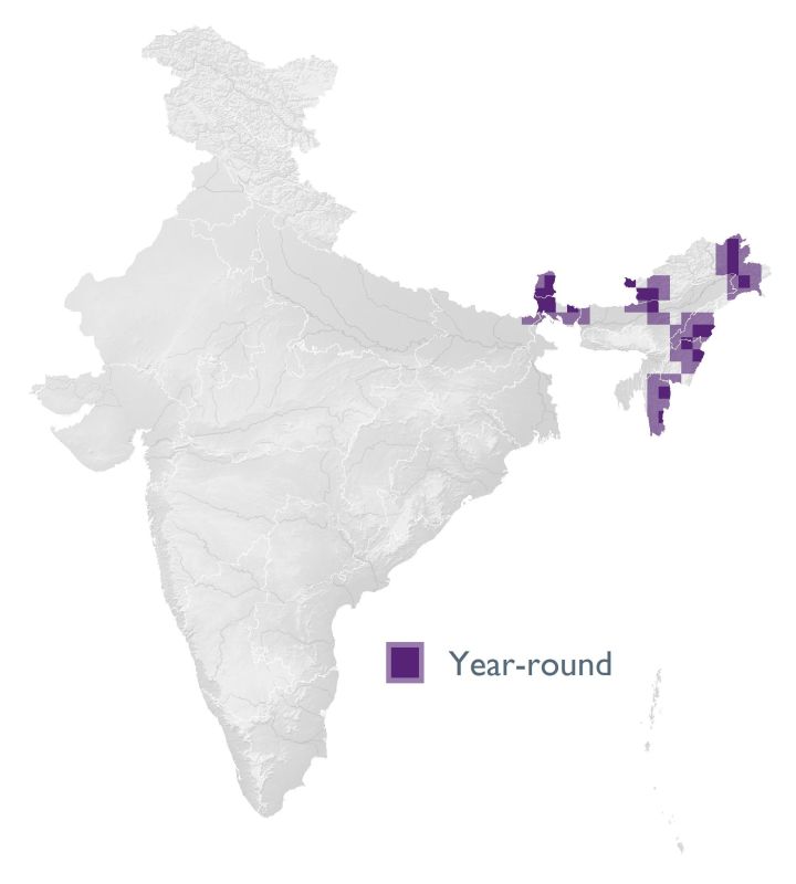 Distribution map (SoIB 2020)