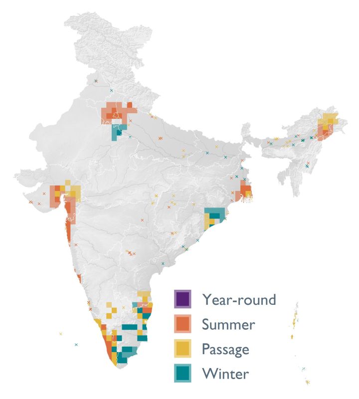 Distribution map (SoIB 2020)