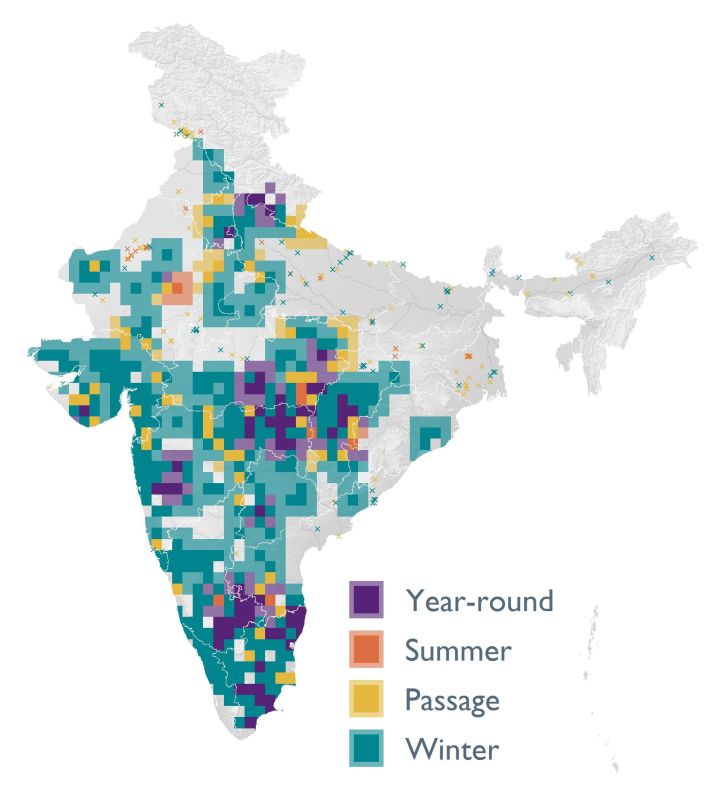 Distribution map (SoIB 2020)